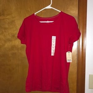 St. John’s Bay Red shirt